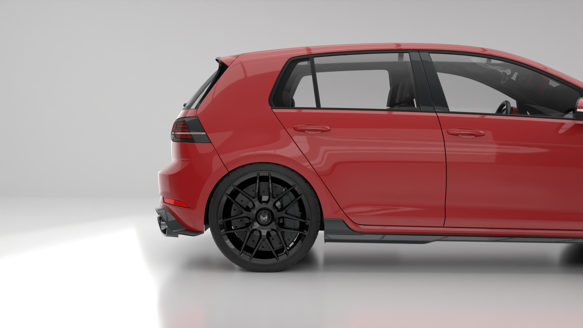 Rear diffusor Volkswagen Golf GTI – Mass Vantage