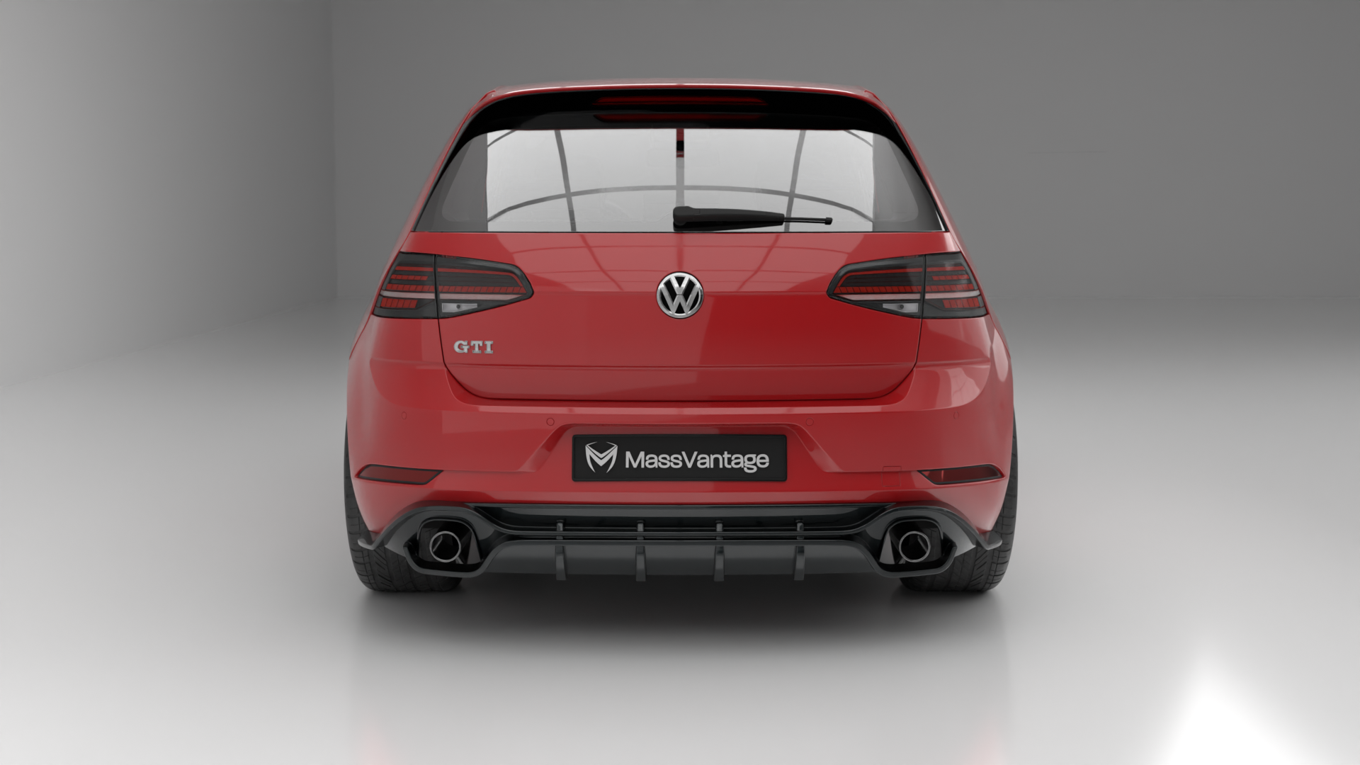 Rear diffusor Volkswagen Golf GTI MK7.5