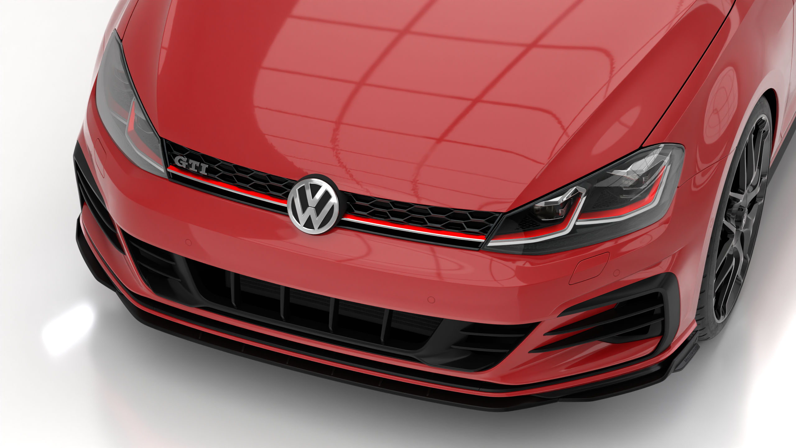 Front spoiler Volkswagen Golf GTI MK7.5