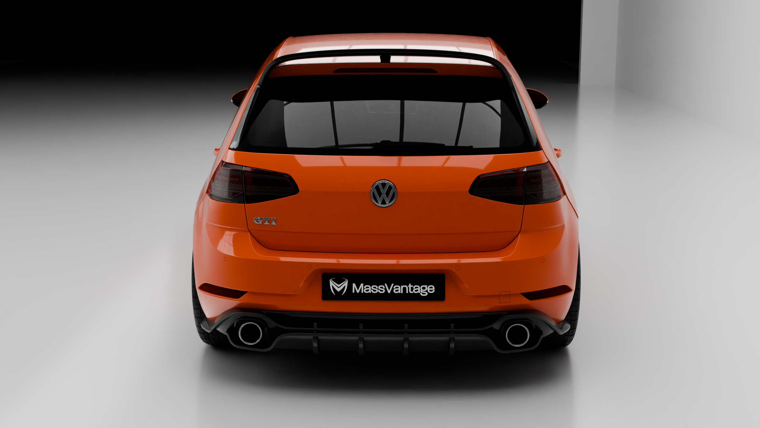Rear diffusor Volkswagen Golf GTI MK7.5