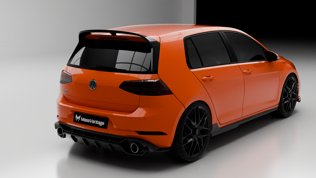 Clubsport style spoiler Volkswagen Golf GTI MK7.5