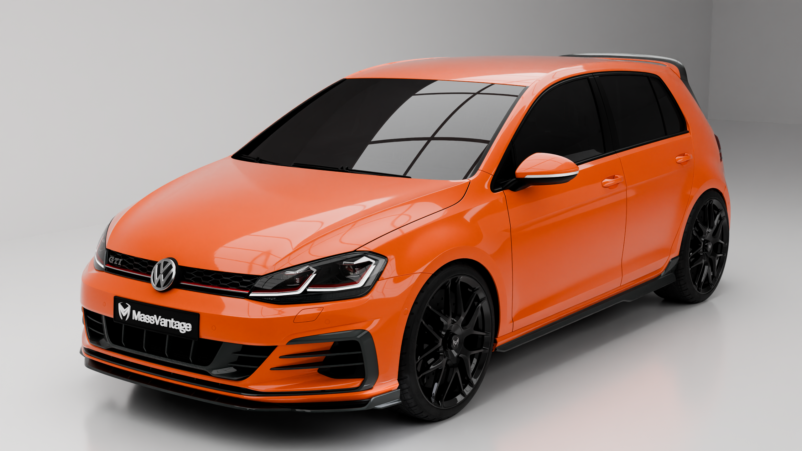 Clubsport style spoiler Volkswagen Golf GTI MK7.5