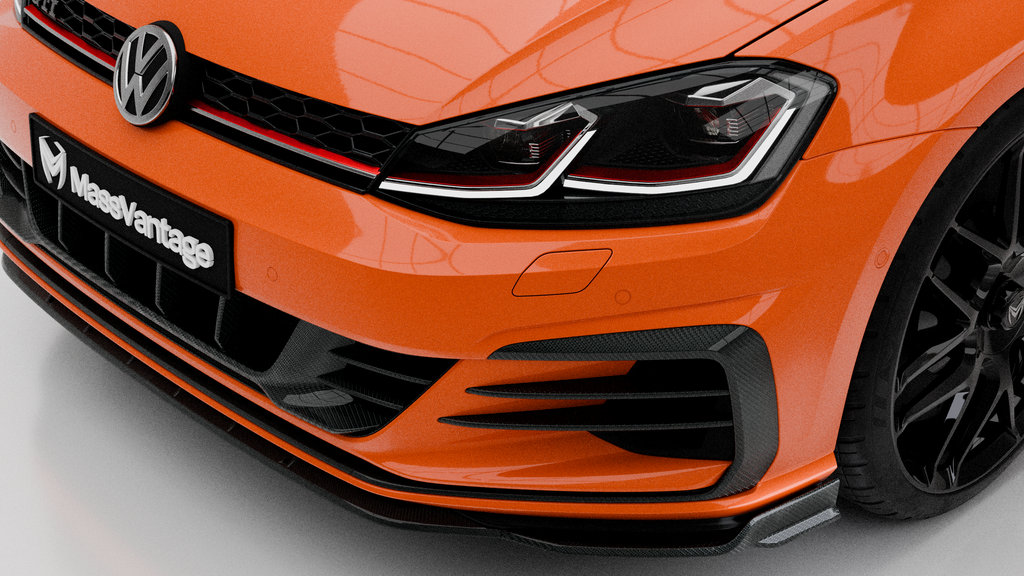 Front spoiler Volkswagen Golf GTI MK7.5