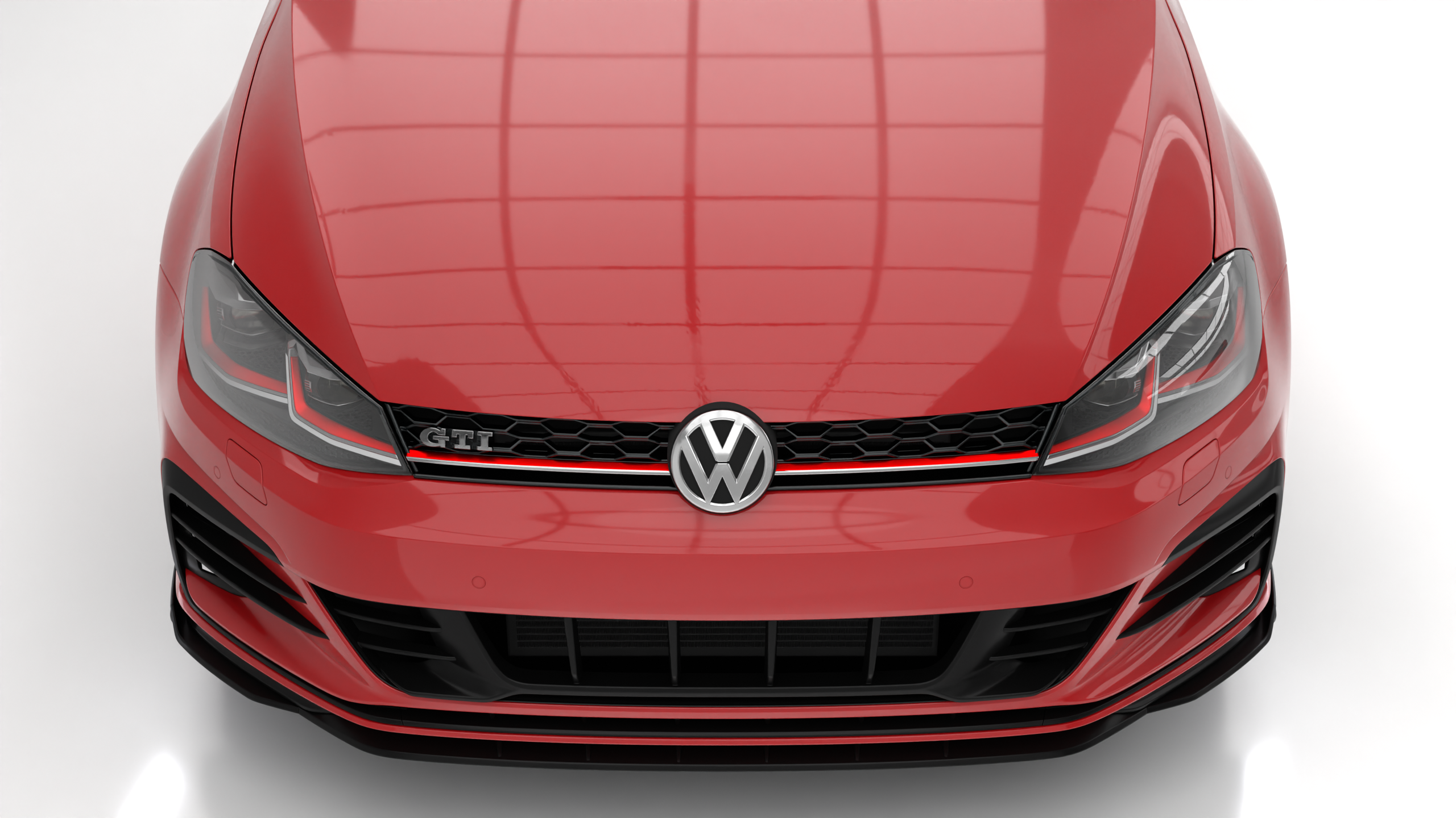 Front spoiler Volkswagen Golf GTI MK7.5