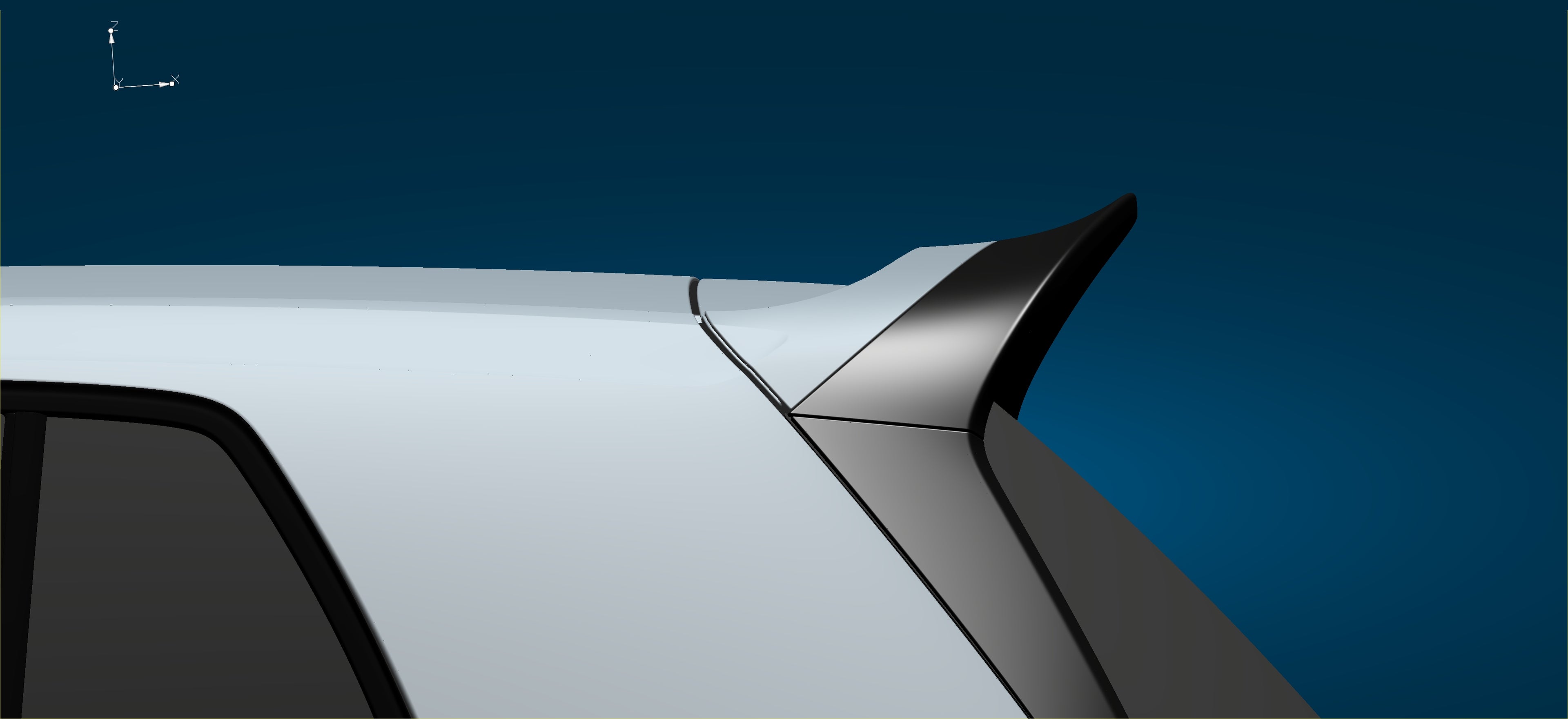 Clubsport style spoiler Volkswagen Golf GTI MK7.5