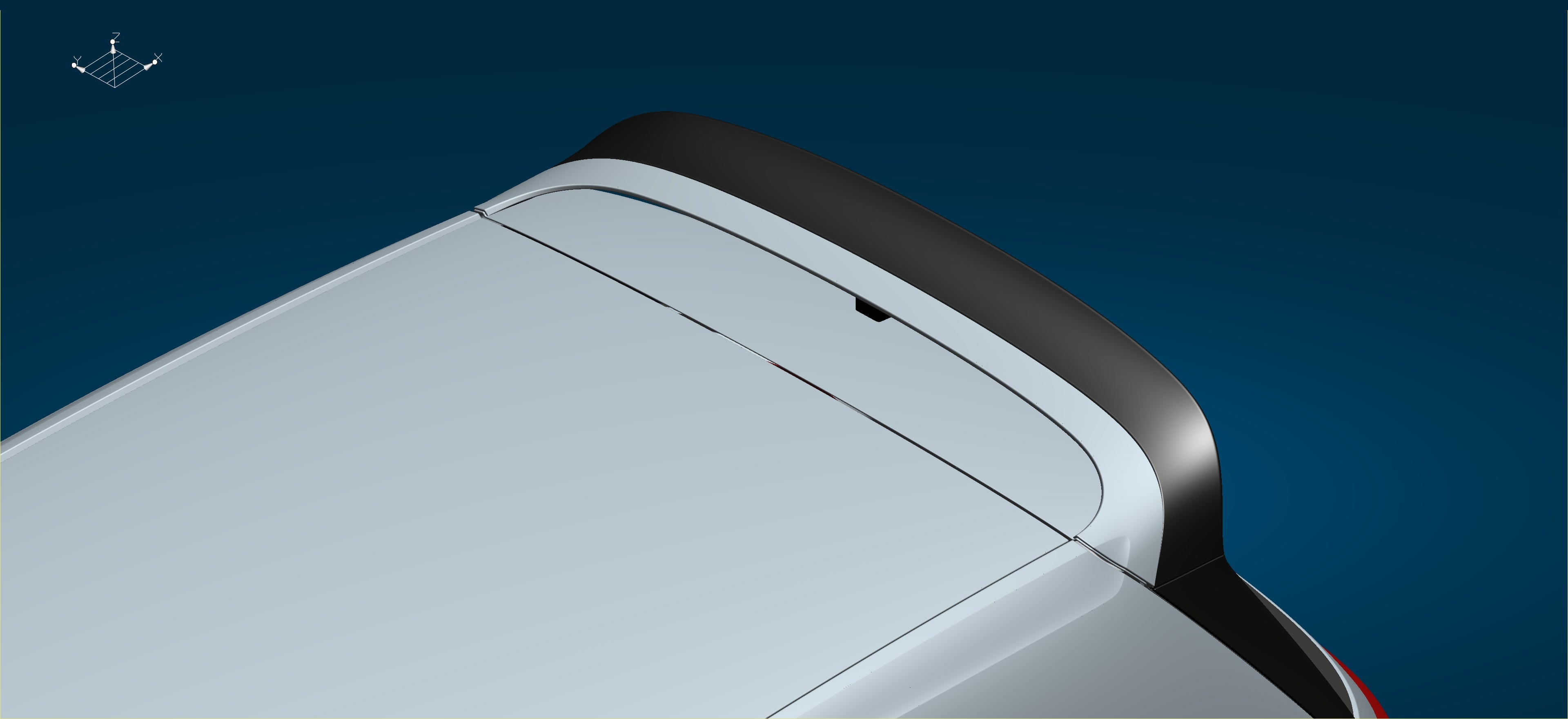 Clubsport style spoiler Volkswagen Golf GTI MK7.5